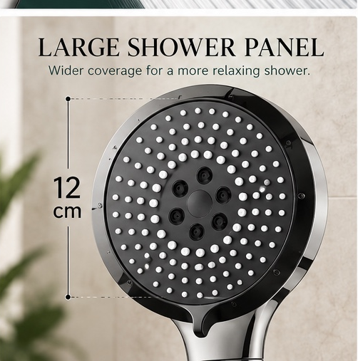 Premium High-Pressure Shower Head